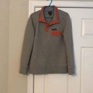Patagonia quilted sweatshirt